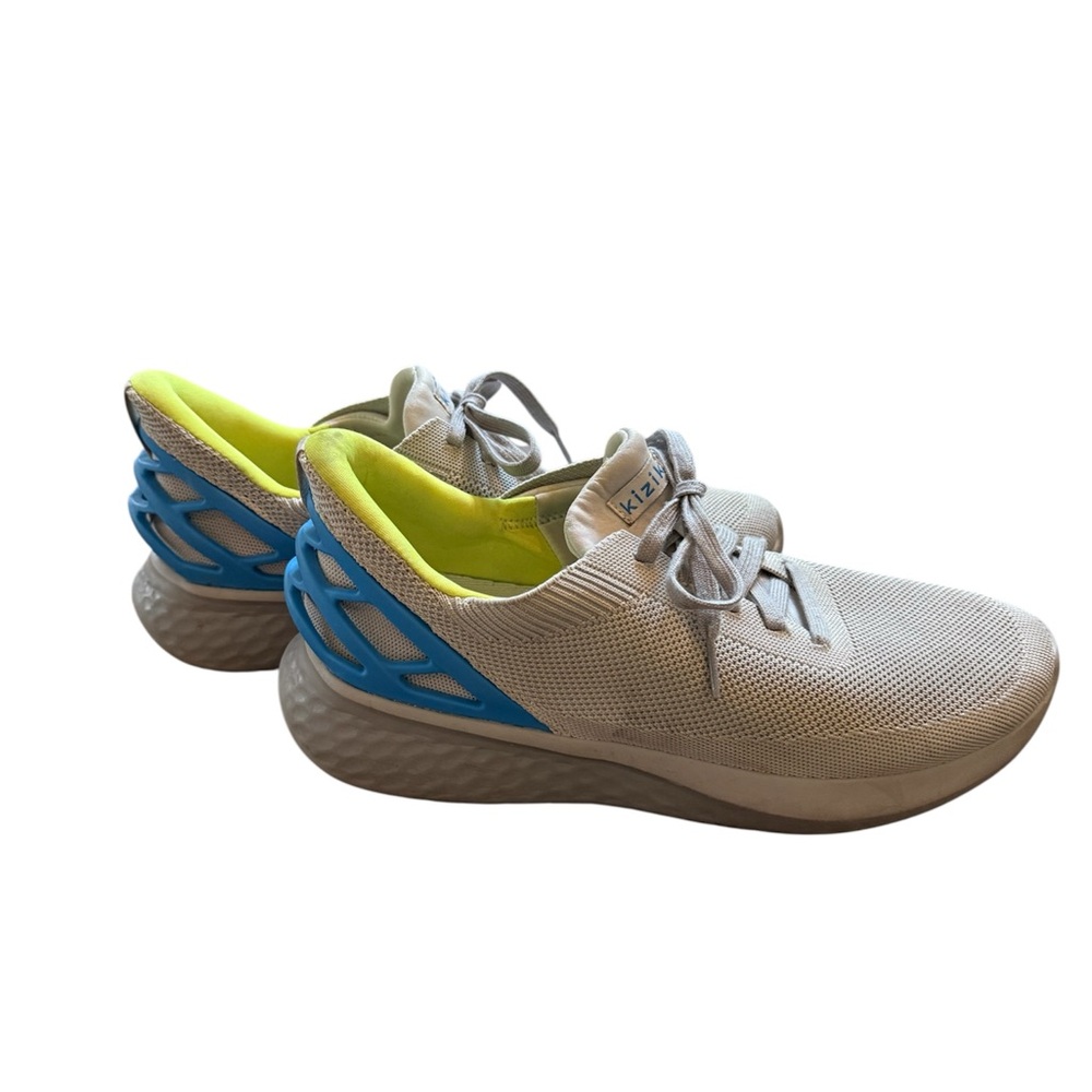 Kizik Men's Athletic Shoes - Gray and Blue